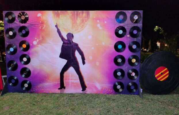 70s Mampara y Acetato Gigante