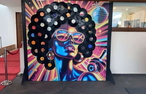 70s Set Peinado Afro