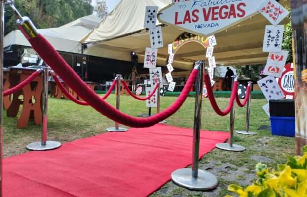 Decoración PLATINO - Red Carpet