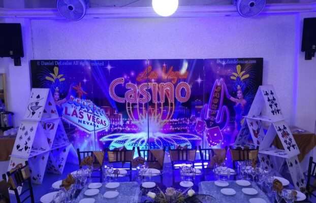 Decoración PREMIUM - Mampara Iluminada