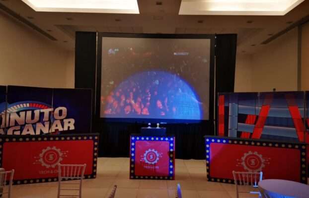 Montaje PREMIUM - 2 mesas Dobles Brandeadas